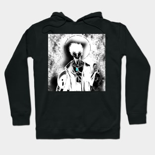 the morpheus in day white dreaming art ecopop in time and love Hoodie